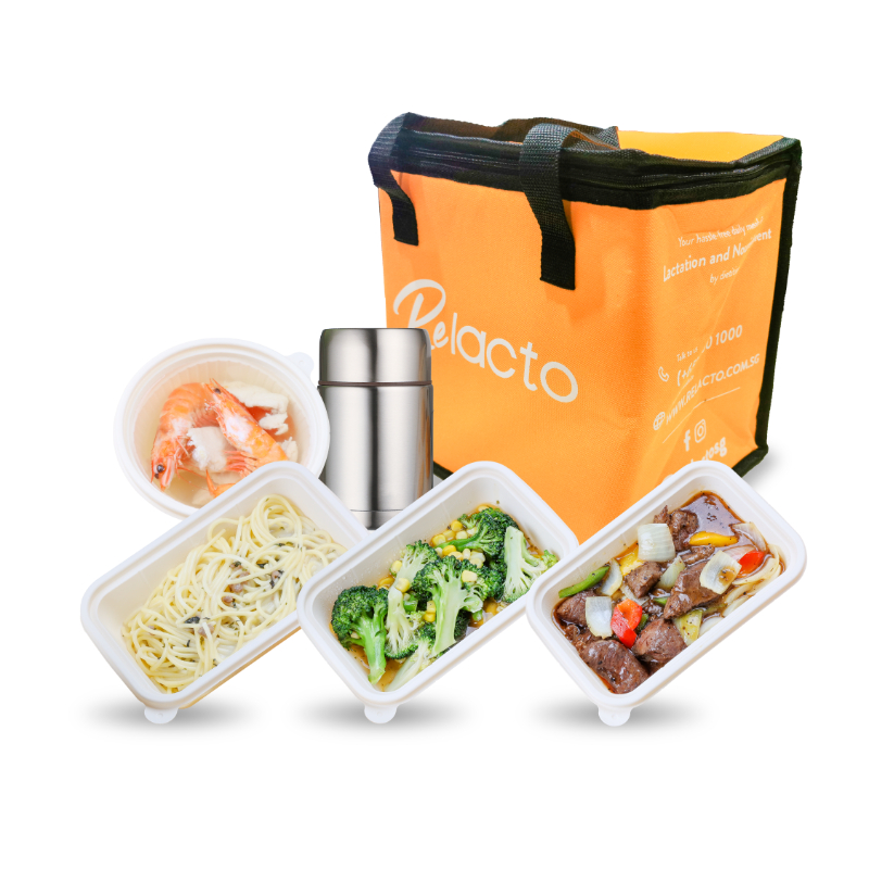 ReLacto 28 Days Single Lactation & Recovery Meal Package (Lunch OR Dinner) *Deposit First*